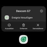 Schritt 1: Kontext-Menü aufrufen und über das (i) die App-Infos aufrufen.