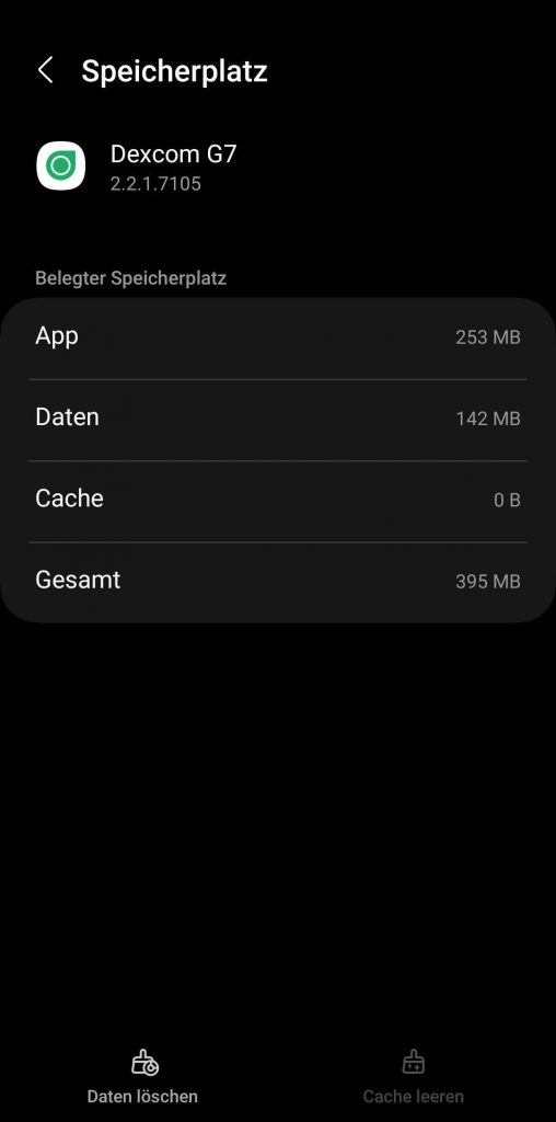 Schritt 7: Der Cache ist erfolgreich geleert – „Cache leeren“ ausgegraut. Schritt 7: Der Cache ist erfolgreich geleert  - "Cache leeren" ist ausgegraut.