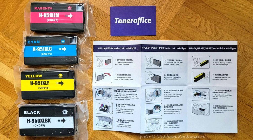 Toneroffice - kompatible Tintenpatronen