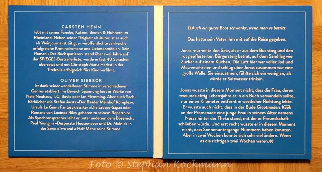 Hörbuch: Carsten Henn, Sonnenaufgang Nr. 5