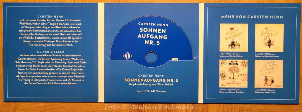 Hörbuch: Carsten Henn, Sonnenaufgang Nr. 5